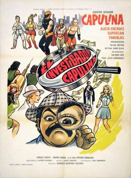 El investigador Capulina (1975) постер