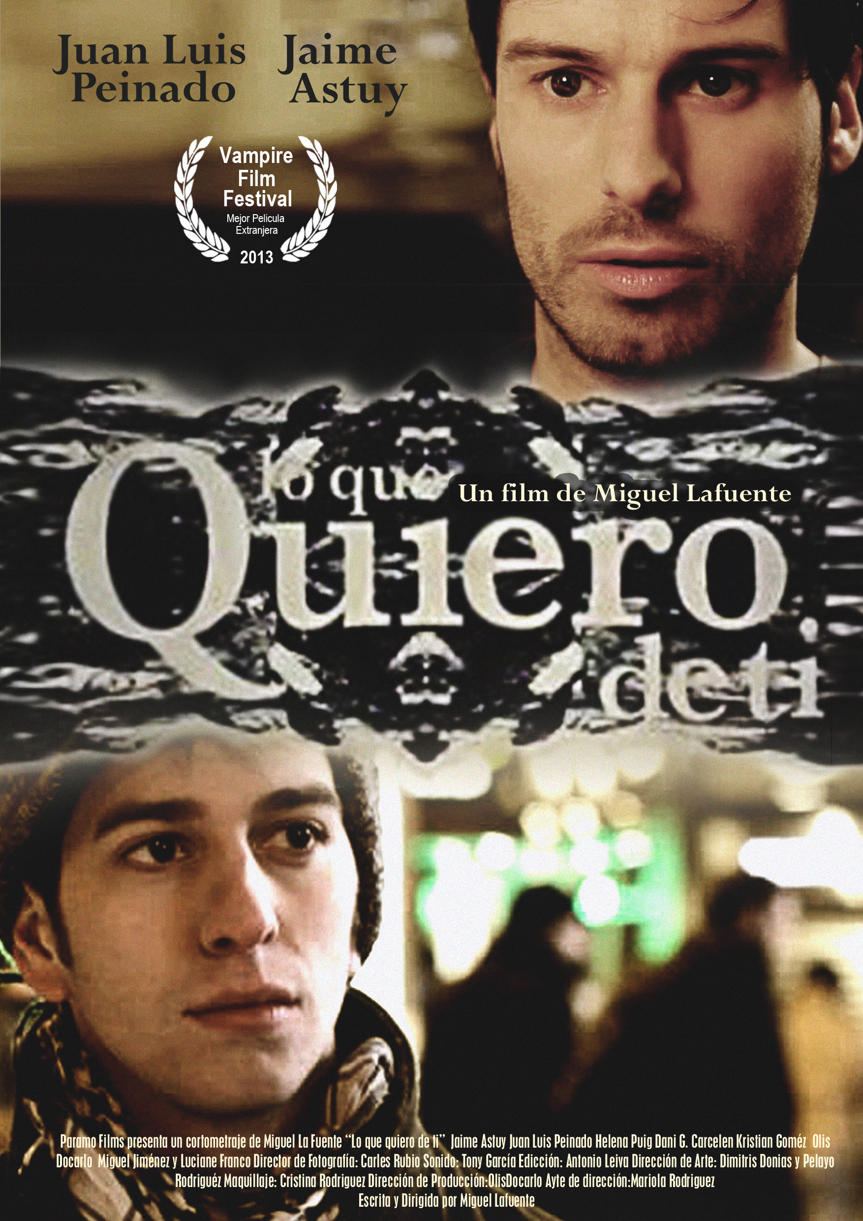 Lo que quiero de ti (2012) постер